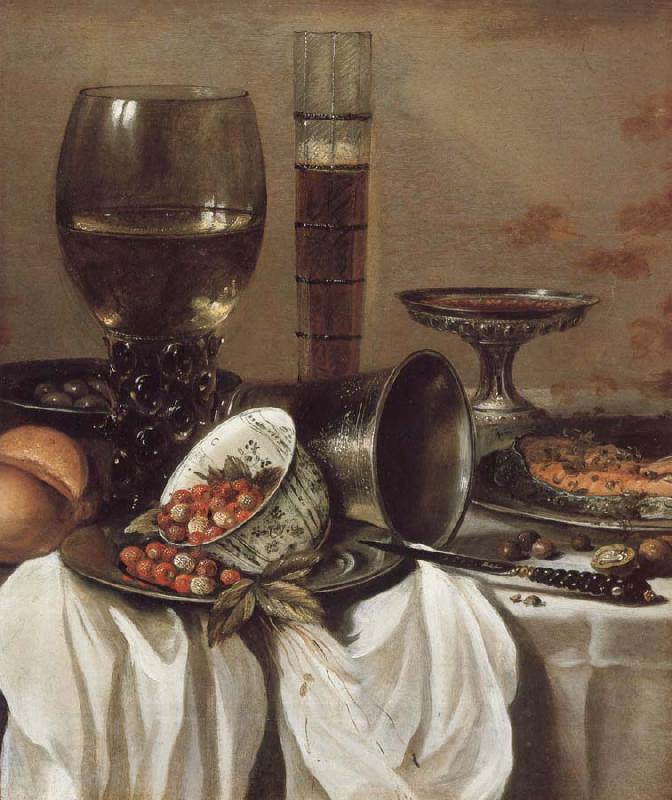 Pieter Claesz Still Life with Drinking Vessels China oil painting art